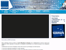 Tablet Screenshot of kerpape.mutualite56.fr